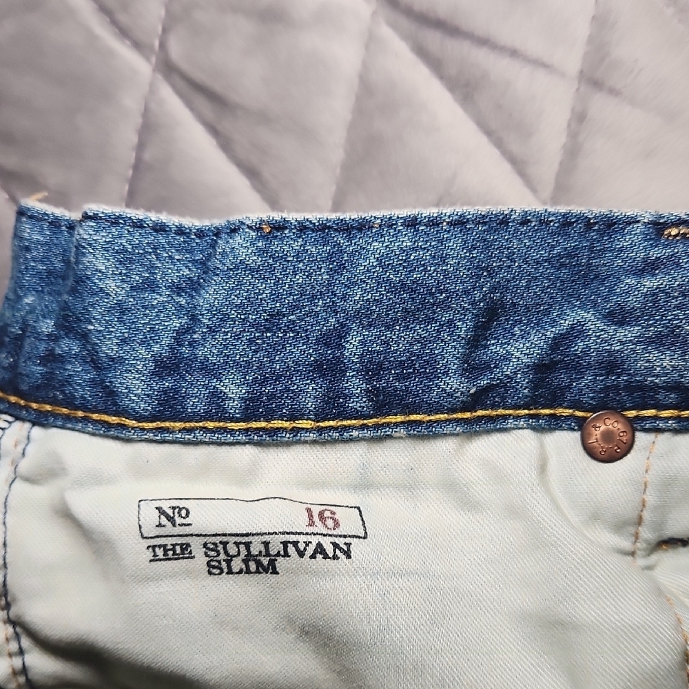 Ralph Lauren Faded Blue Kids Denim Shorts - Picture 5 of 5